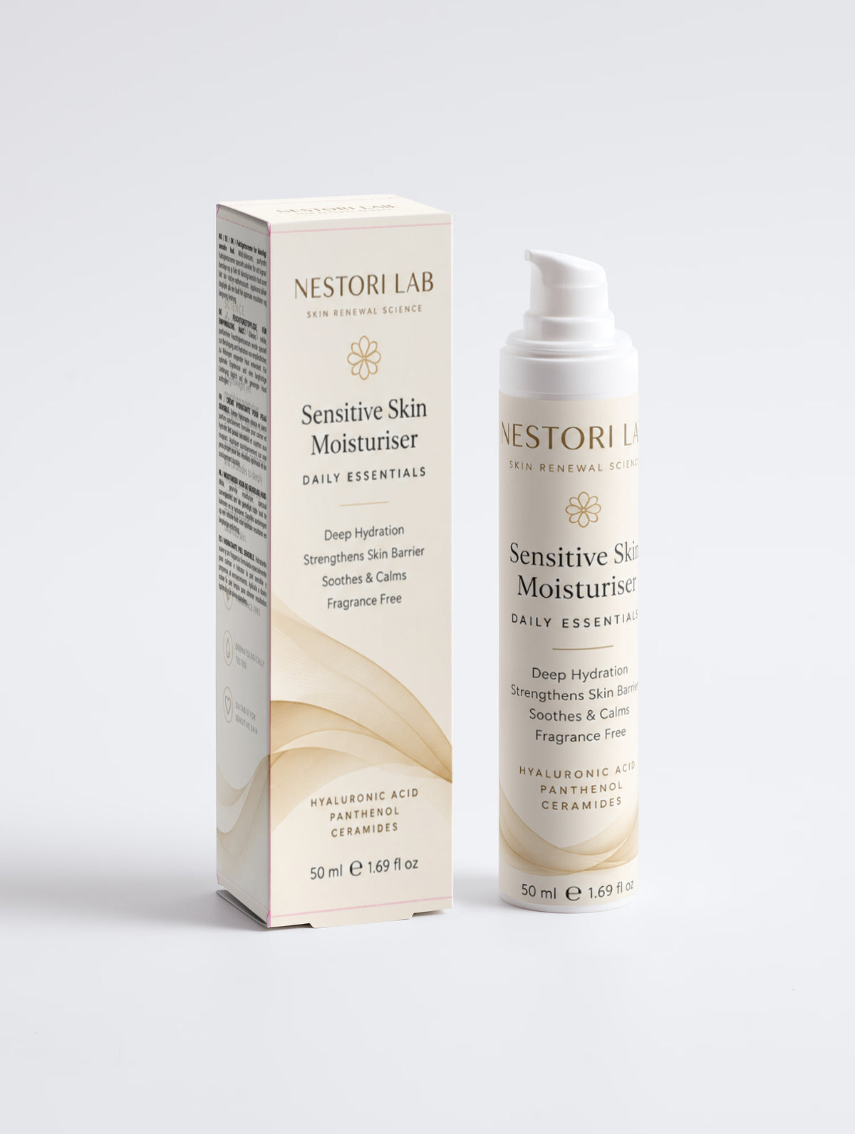 Sensitive Skin Moisturiser, Fragrance Free